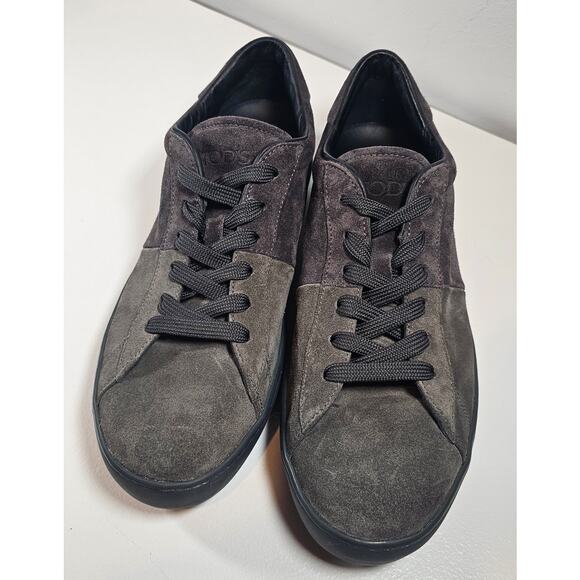Tod's Suede Lowtop Colorblock Sneakers - Made in Italy - Size 8 - Picture 3 of 10